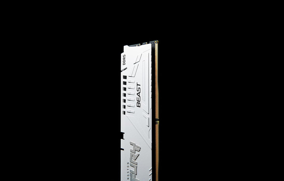 Kingston FURY Beast Weiss EXPO 64GB 6000MT/s DDR5 CL36 DIMM Desktop Gaming Speicher Kit mit 2 - KF56