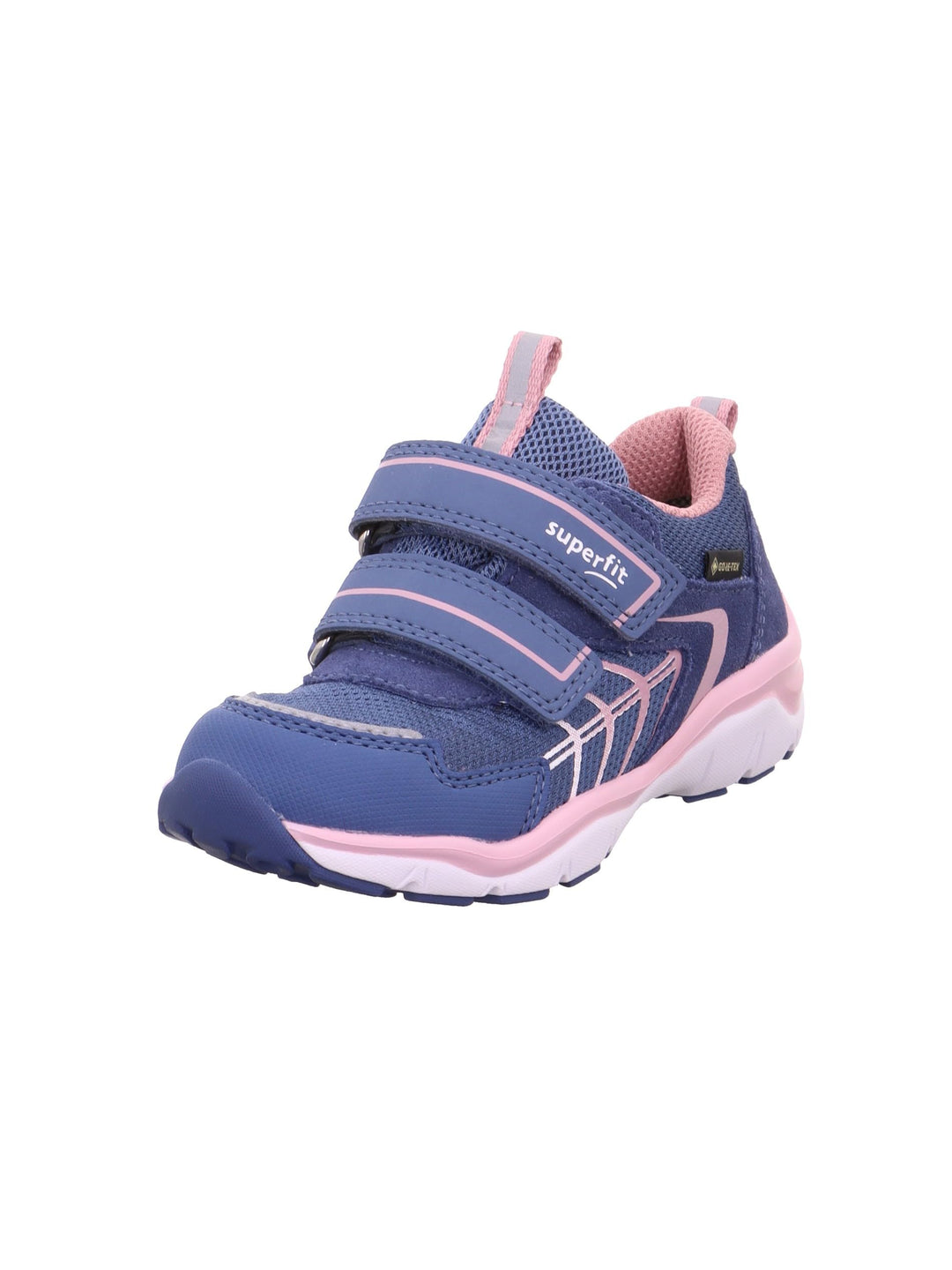 Superfit SPORT5 Sneaker Gore-Tex 1-000244 Mädchen 27 EU Blau Rosa 8040, 27 EU Blau Rosa 8040