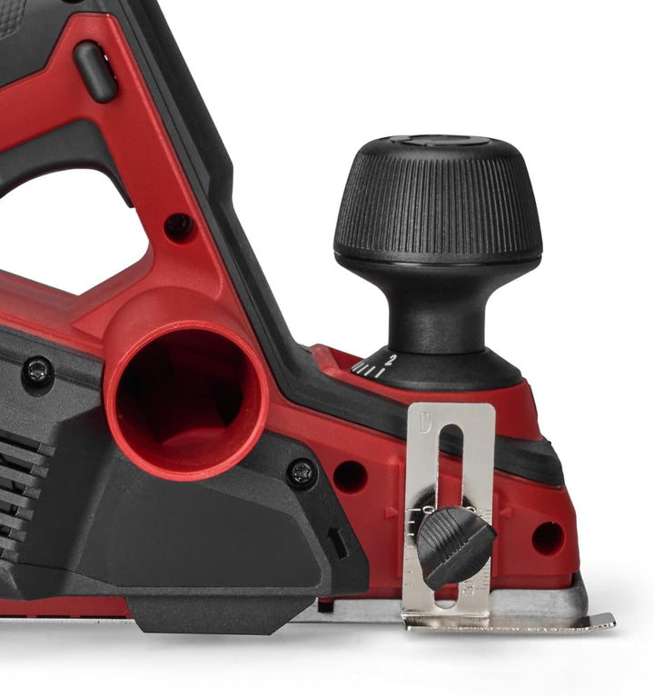 Einhell Elektrohobel TC-PL 800 (800 Watt, 82 mm Hobelbreite, bis 2 mm Spantiefe, Falztiefen-/Paralle