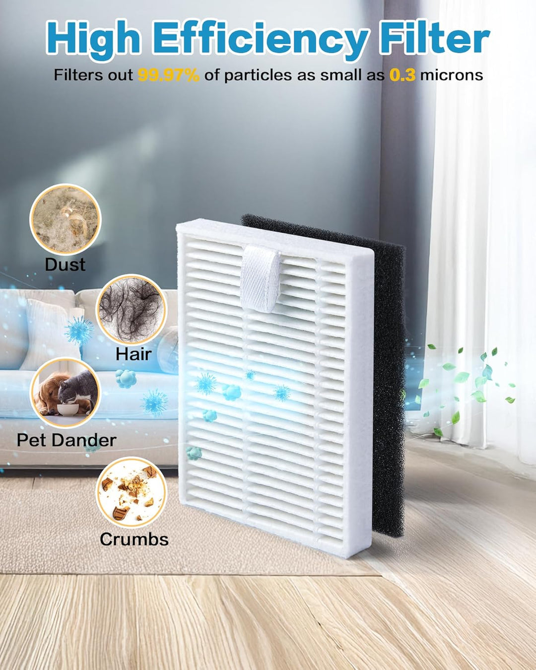 21 Stück Zubehör für iRobot Roomba Combo 2 Essential Y0140/Y0112/Y0110, für Roomba 105 Combo Ersatzt