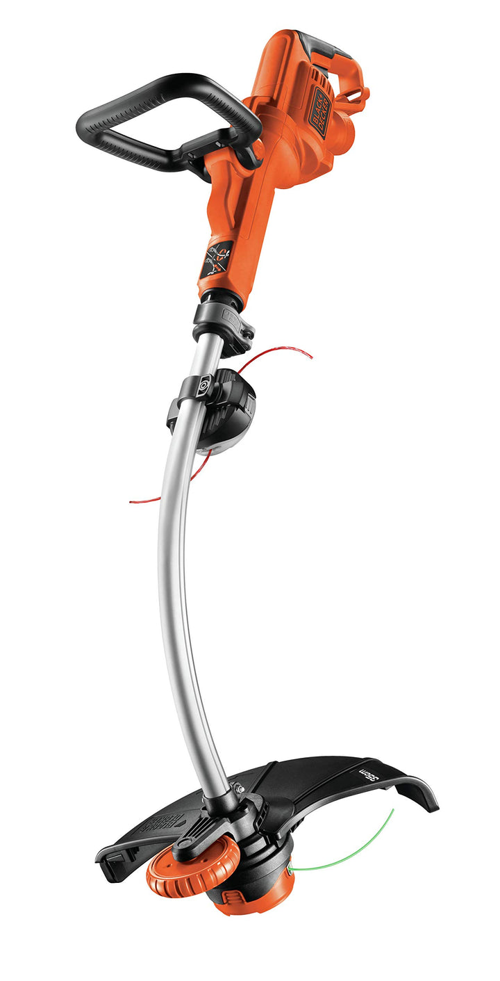 Black+Decker Elektro-Motorsense (900W, E-Drive Technologie, 35 cm Schnittbreite, Kantenschnittfunkti
