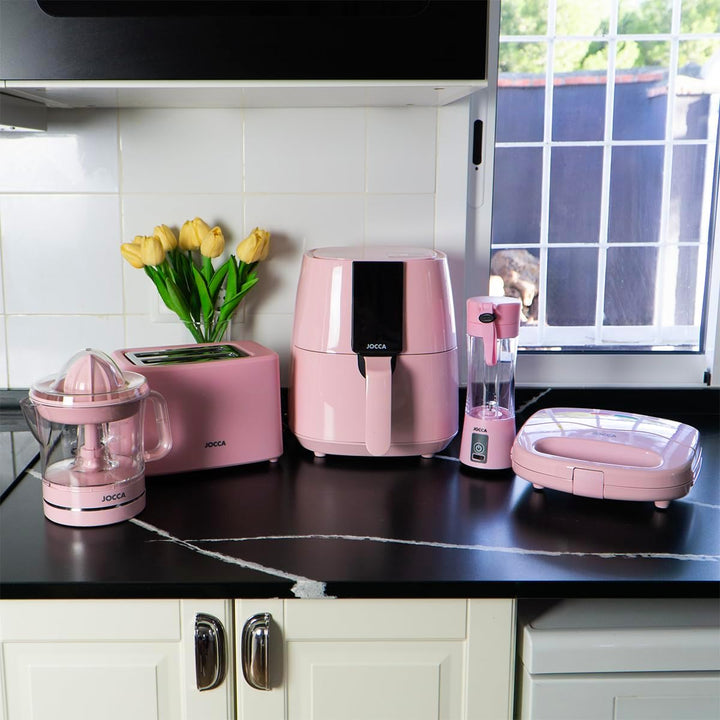 JOCCA Toaster 2 Scheiben | 7 Toaststufen | 700W | Breite Schlitze | Auftau-, Aufwärm- und Abbruchfun