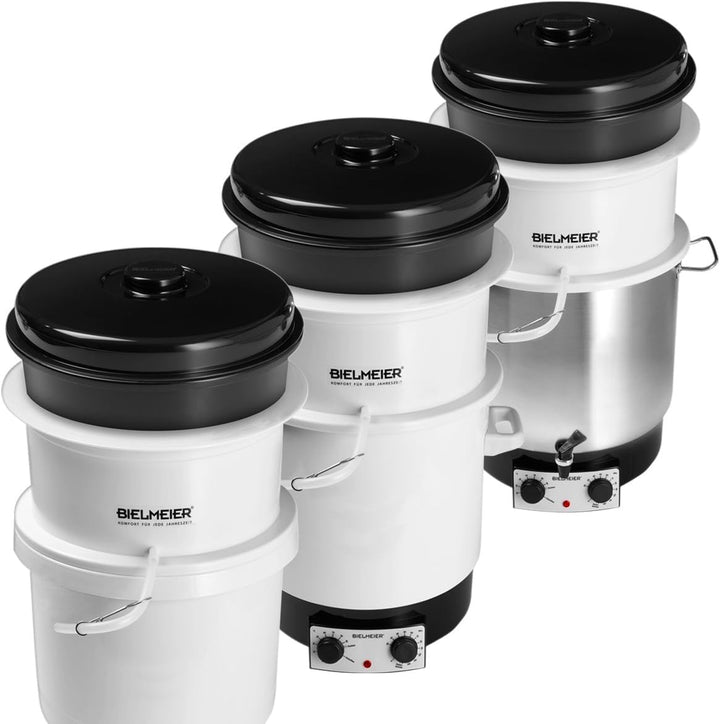 BIELMEIER Entsafteraufsatz einmachen einwecken Kunststoff für alle Einkochautomaten 29 Liter Made in