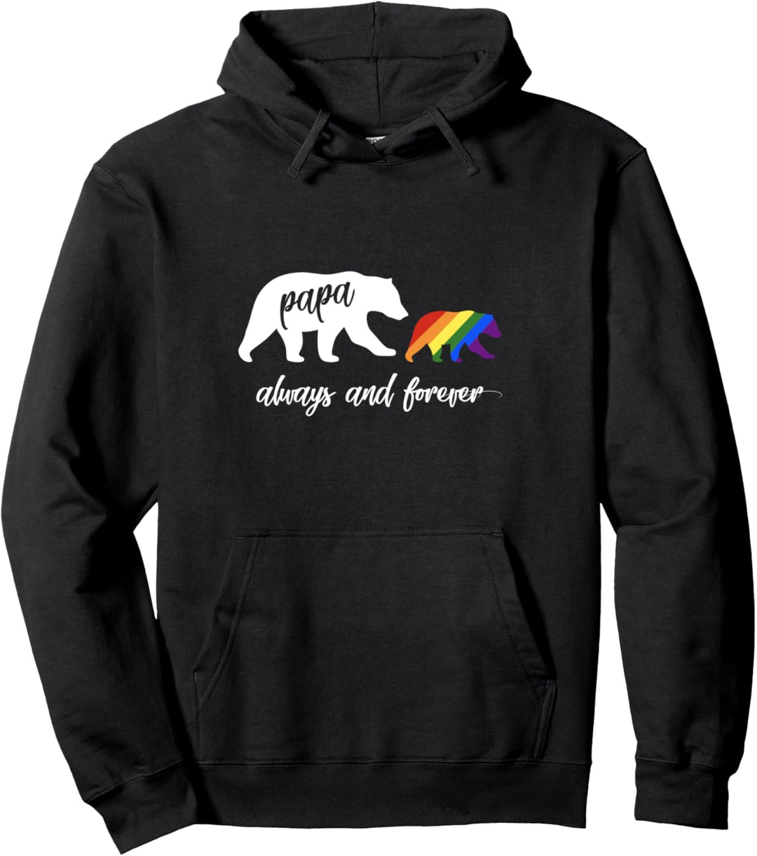 LGBTQ Parents Papa Bär Pullover Hoodie