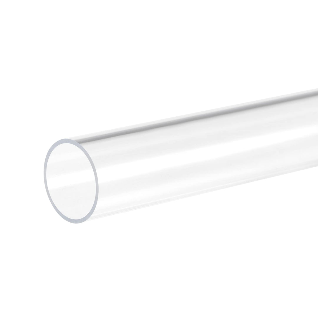 sourcing map Rund Starr PC Rohr 22mm ID x 25mm AD x 1M Polycarbonat Schlauch Klar