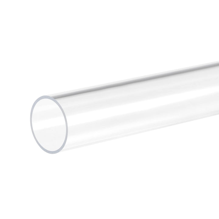 sourcing map Rund Starr PC Rohr 22mm ID x 25mm AD x 1M Polycarbonat Schlauch Klar