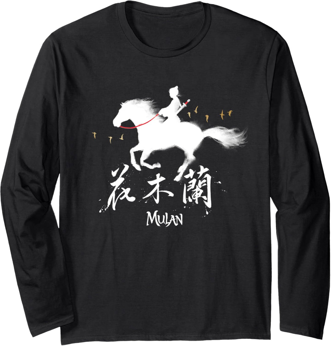 Disney Mulan Live-Action Silhouette Langarmshirt