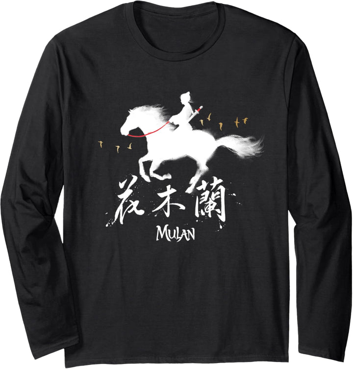 Disney Mulan Live-Action Silhouette Langarmshirt