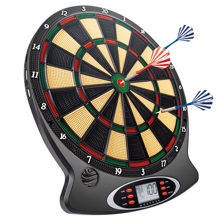 Dartboard APOLO Color Baby Elektrische Dartscheibe (Multifunktion) 18 Spiele