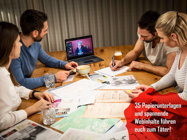 JAWAonline Crime Makers Detektiv Spiel Bundle - 3er Set Escape Room Spiele - Spannendes Rätsel Spiel