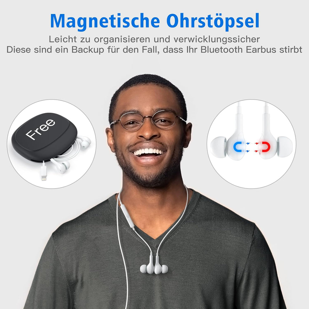 𝐀𝐩𝐩𝐥𝐞 Kopfhörer mit Kabel für iPhone 17 Pro, [MFi Zertifiziert] USB C Kopfhörer Typ C In-Ear Kopfhör