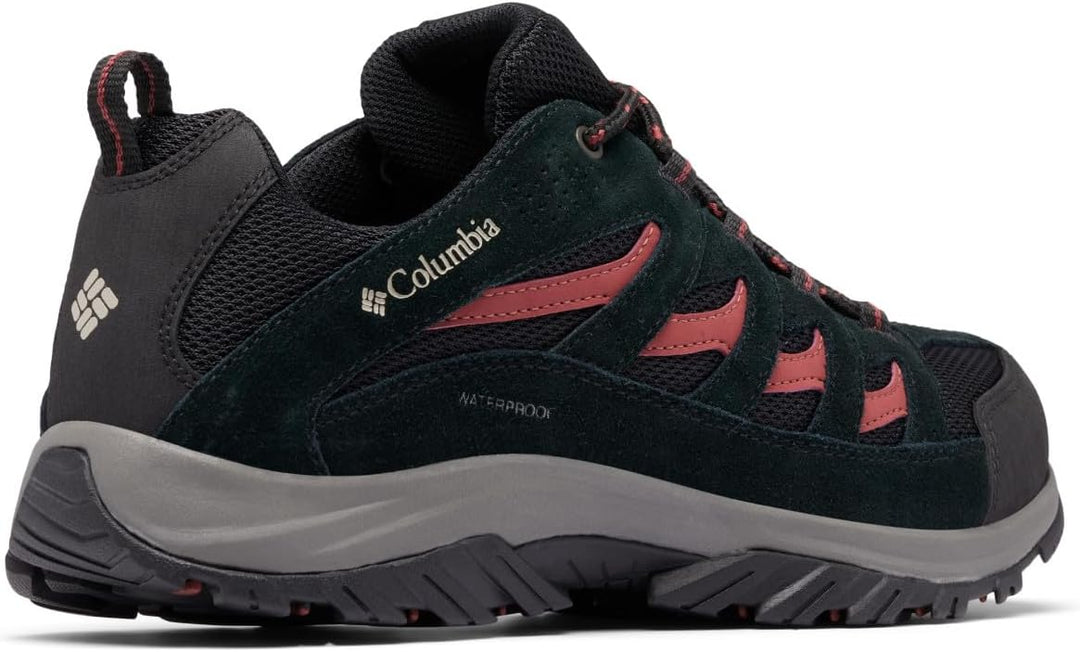 Columbia Herren Crestwood WpWasserdichte Trekking- und Wanderschuhe mit niedrigem Bund 42 EU Black S
