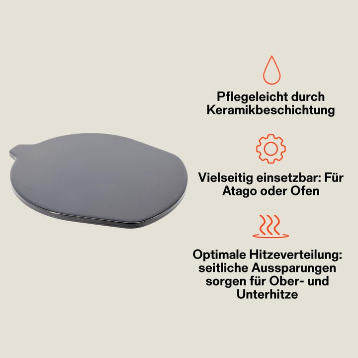 Petromax Atago Grill Set - 4-in-1 Funktion: Grill, Ofen, Herd & Feuerschale | Inkl. Edelstahl-Haube