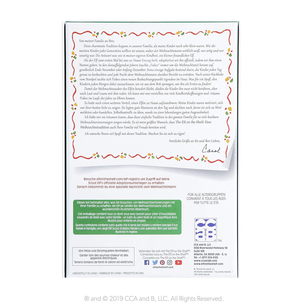 The Elf on The Shelf® Eine Weihnachtstradition | Junge mit Blauen Augen | inkl. zauberhaft illustrie