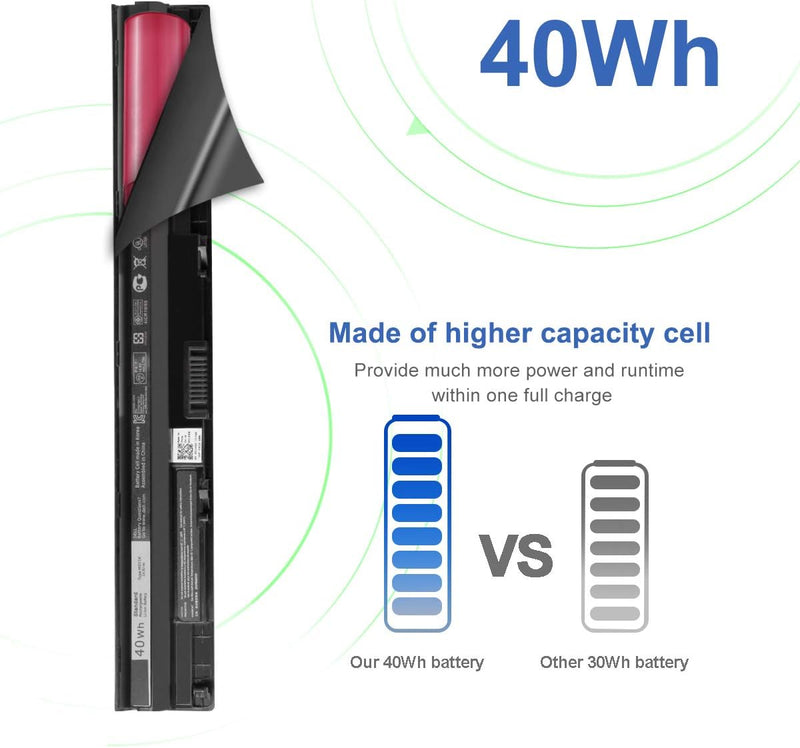Exmate Laptop-Akku M5Y1K für Dell Inspiron 14 3458 5458 5459,15 3451 3558,Inspiron 3551 3328 5451 54