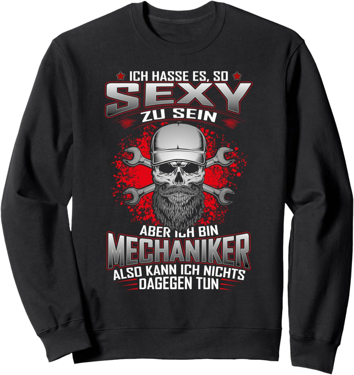 Mechaniker Geschenk Lustiger Spruch Sexy Schrauber Werkstatt Sweatshirt