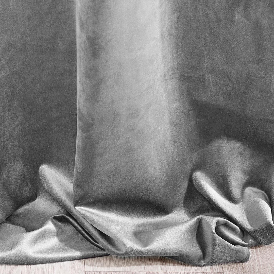 Eurofirany Villa Vorhang Samt Velvet Weich 10 Ösen-1 Stk. Edel Gardine Dick 290 g/m2 Elegant Glatt E