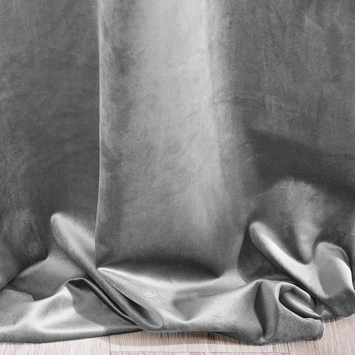 Eurofirany Villa Vorhang Samt Velvet Weich 10 Ösen-1 Stk. Edel Gardine Dick 290 g/m2 Elegant Glatt E