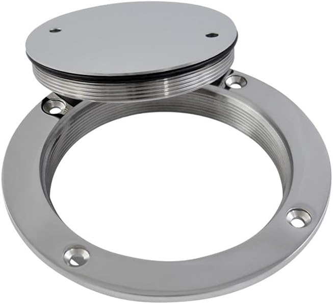 Inspektionsflansch mit Deckel, 140mm, 100mm