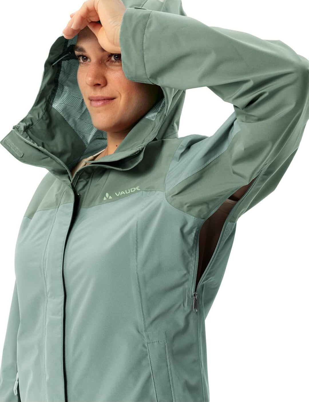 VAUDE Damen Women's Neyland 2.5l Jacket Jacke 34 dusty fern, 34 dusty fern