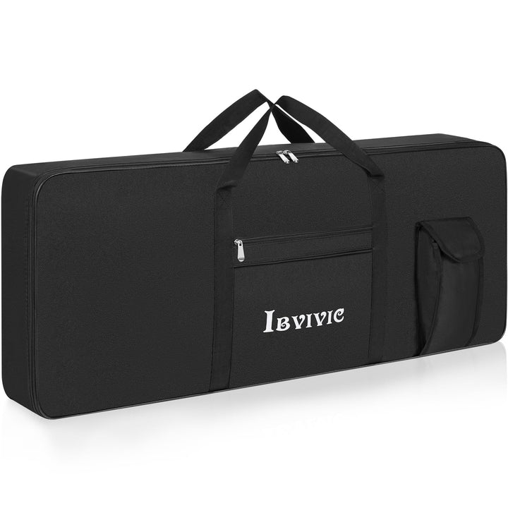 61 Key Keyboard Tasche, Robuste 600D Oxford Keyboardtasche 61 Tasten mit 10 mm Polsterung, Keyboard-