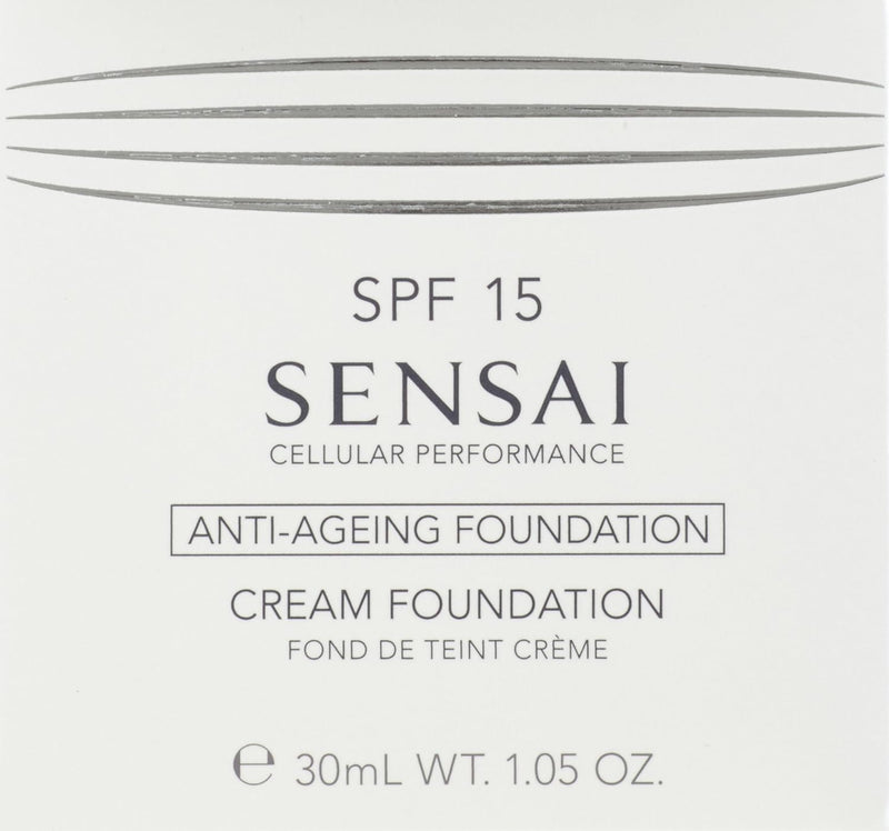 Kanebo Sensai Cellular Performance femme/woman, Cream Foundation CF24 Amber beige, 1er Pack (1 x 30