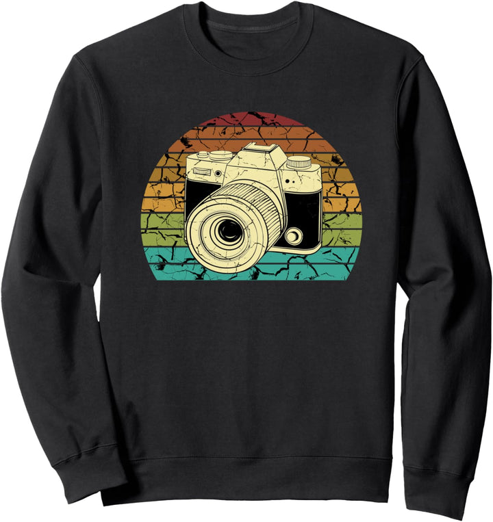 Kamera Fotografie Vintage Retro I Fotografen & Fotografinnen Sweatshirt