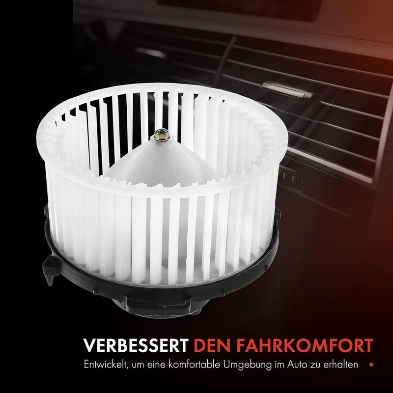 Frankberg Heizungsgebläse Gebläsemotor Innenraumgebläse Kompatibel mit 3 BK 1.4L-2.3L 2003-2009 5 CR