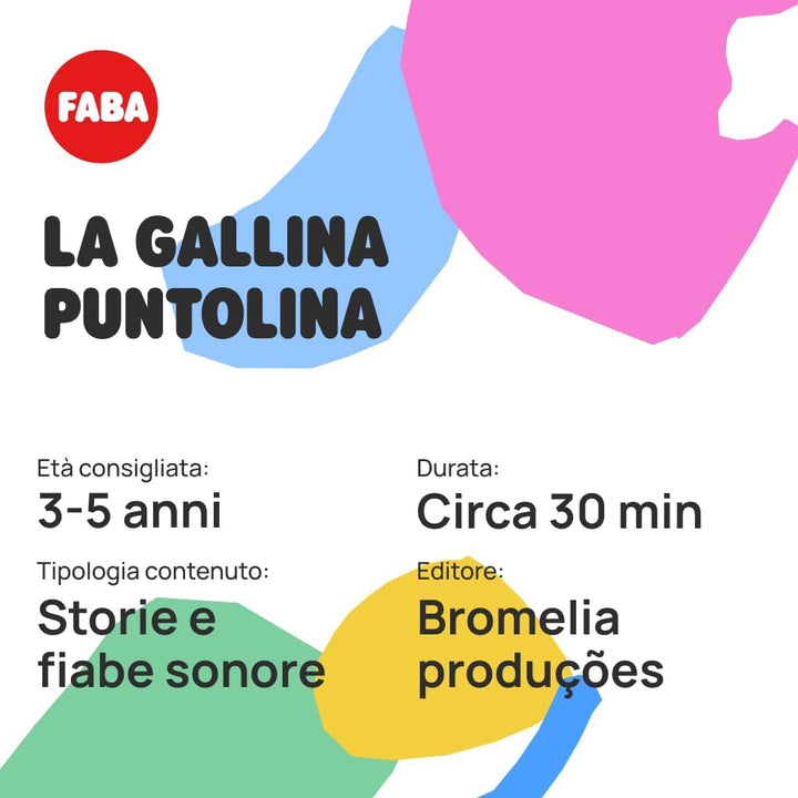 FABA Klangfigur Henne Puntolina, Geschichten und Klangmärchen, pädagogischer Inhalt, Spiel italienis