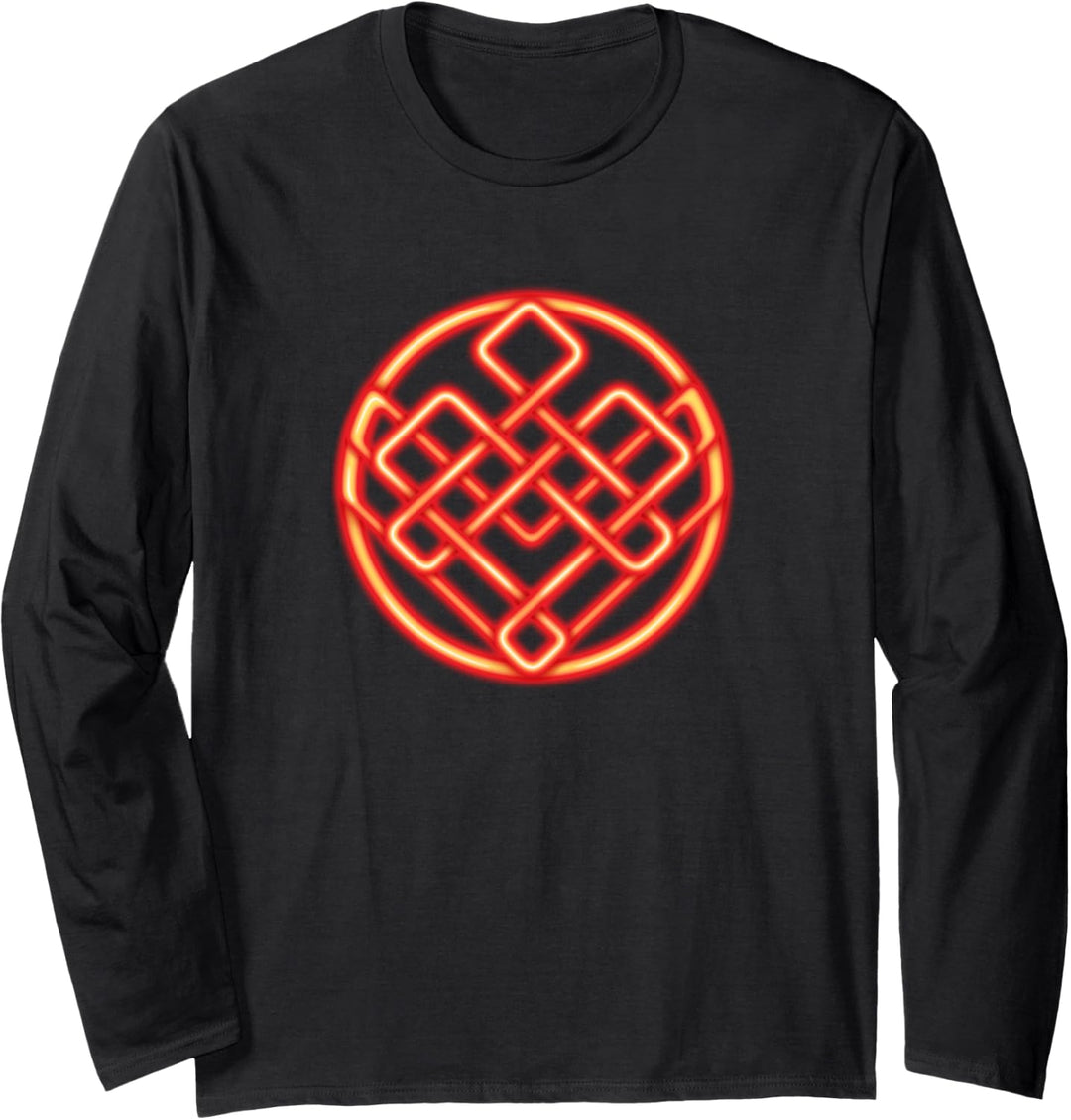 Marvel Shang-Chi Neon Symbol Langarmshirt