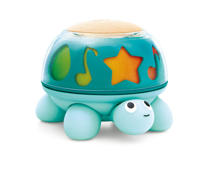 Hape Musik-Schildkröte, Musikalisches Spielzeug ab Geburt, Lernspielzeug mit Sound &amp; Drehfunktion, S