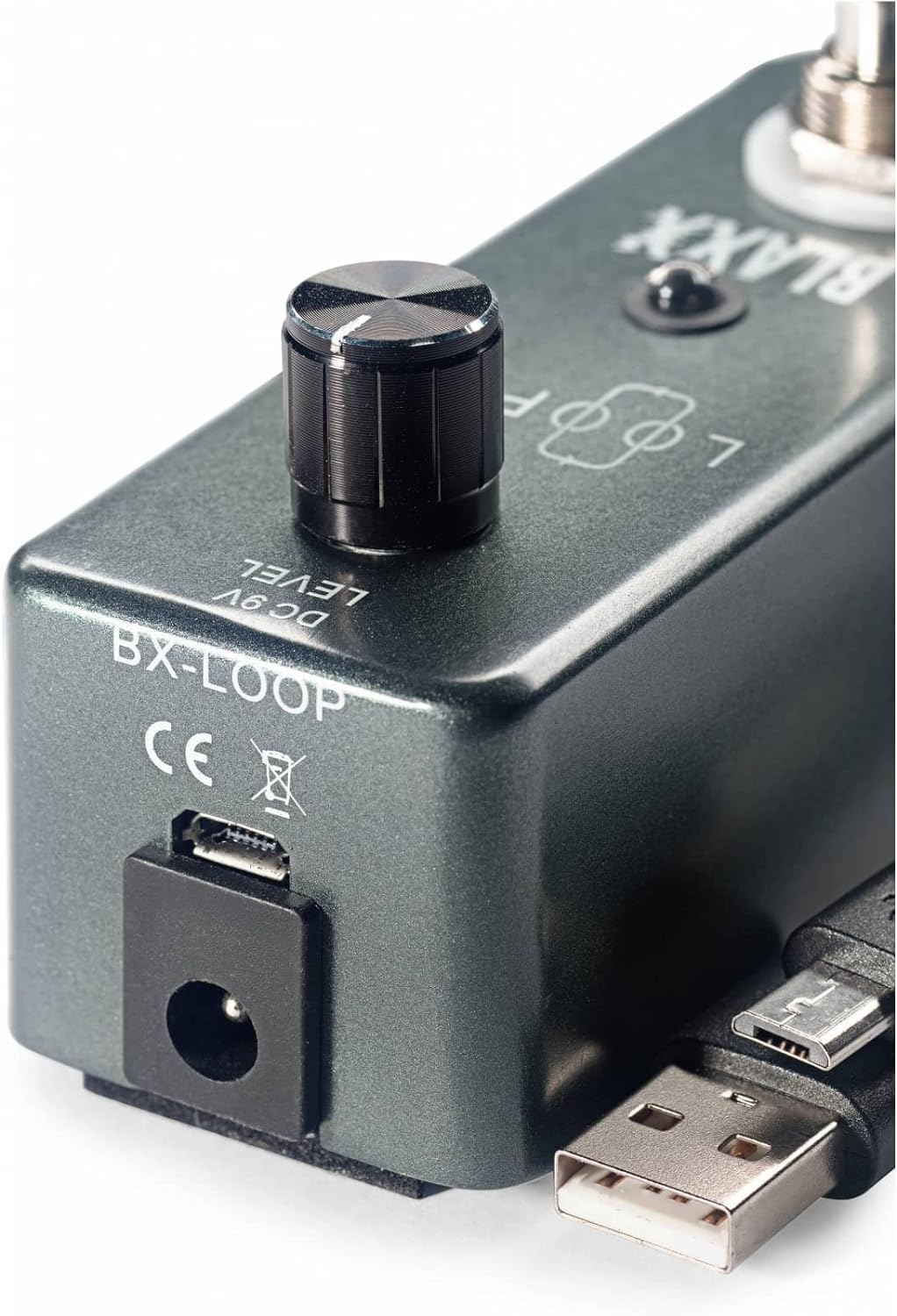 Stagg Blaxx Boost Pedal für Piano Booster-Pedale, Booster-Pedale