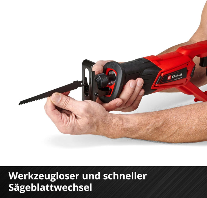 Einhell Akku-Universalsäge TE-AP 18/22 Li Power X-Change (18 V, Li-Ion, 2600 min-1 max. Hubzahl, 100