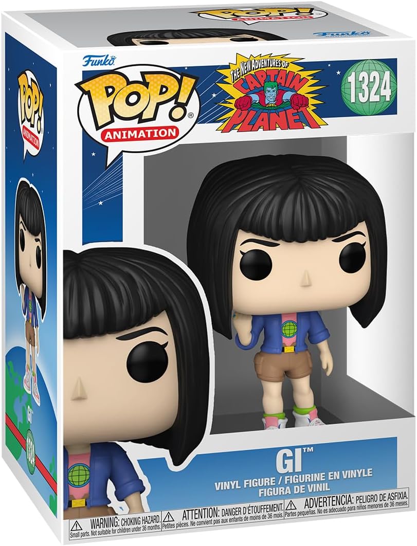 Funko POP! Animation: Captain Planet - Gi - Captain Planet and The Planeteers - Vinyl-Sammelfigur -