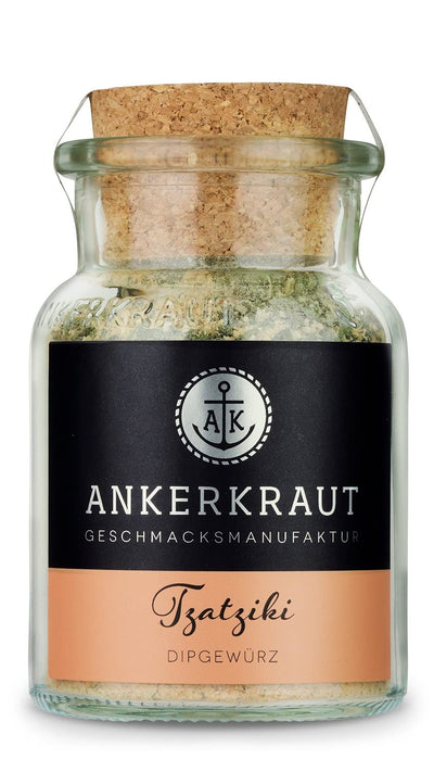 Ankerkraut Geschenkset Dips, Geschenk-Box mit 3 Gewürzen für Dips im Korkenglas, Tzatziki, Patatas B