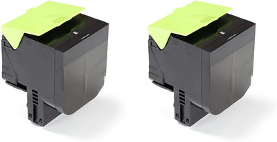 Green2Print Hochleistungstoner schwarz 2X 8500 Seiten ersetzt Lexmark 78C2XK0 passend für Lexmark CX
