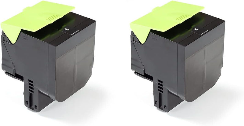 Green2Print Hochleistungstoner schwarz 2X 8500 Seiten ersetzt Lexmark 78C2XK0 passend für Lexmark CX
