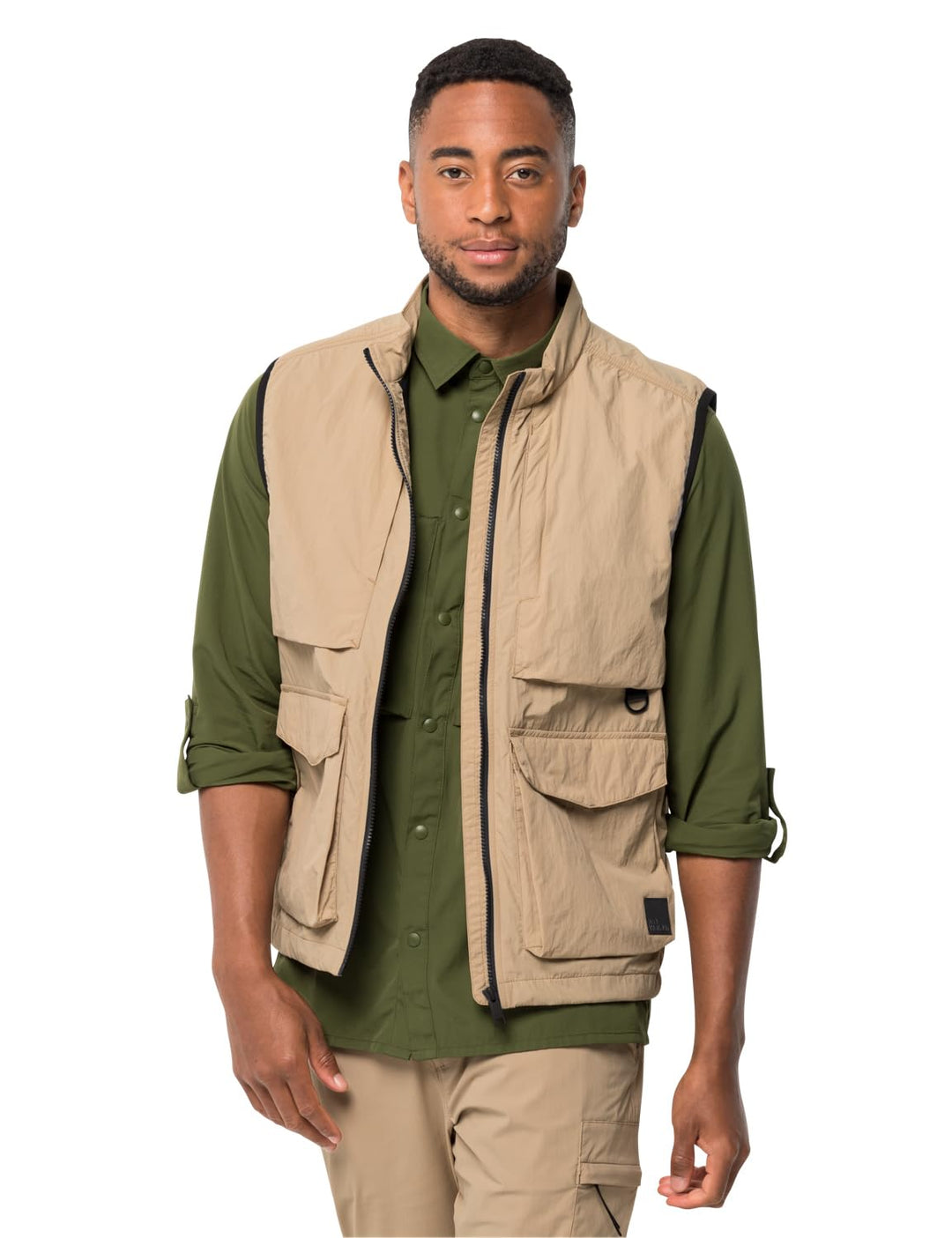 Jack Wolfskin Herren Lightsome Wander Vest M Weste M sand storm, M sand storm