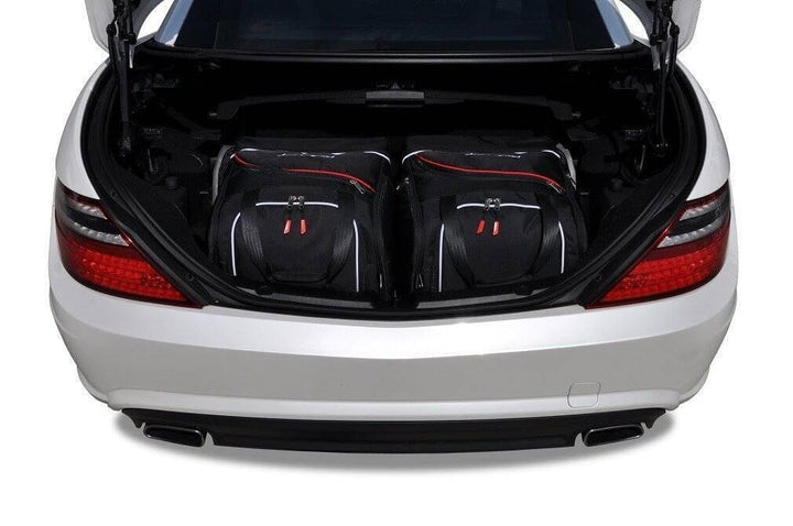 KJUST Kofferraumtaschen 2 STK kompatibel mit Mercedes-Benz SLK R172 2011-2015