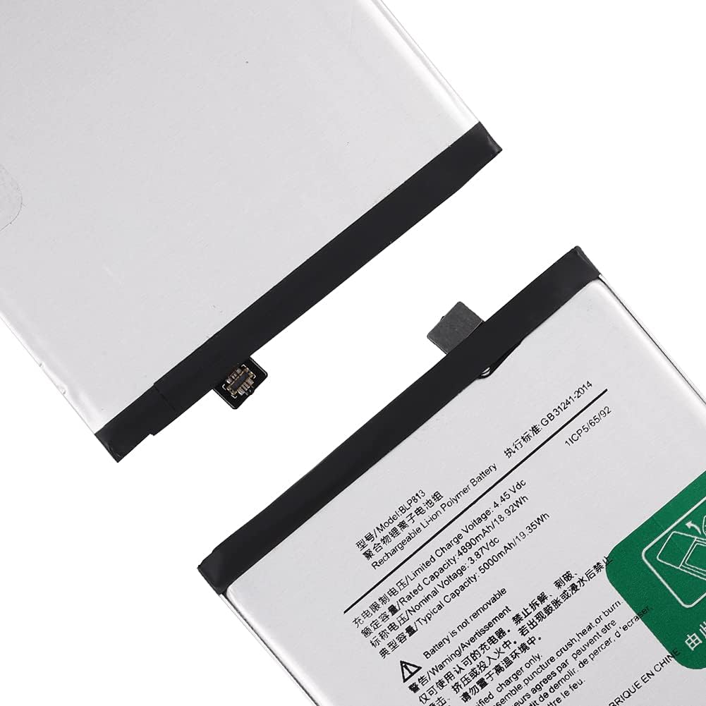 SwarKing Ersatz Akku Kompatibel mit OnePlus Nord N100 BE2013, BE2015 BLP813 with Toolkit