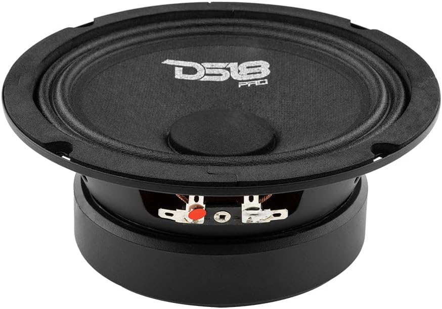 DS18 PRO-GM6 klassischer Mitteltöner Lautsprecher 8-Ohm - 480 Watt Max, 140 Watt RMS - 1 Lautspreche