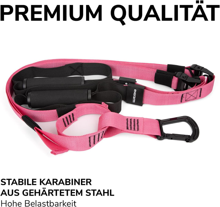 Schlingentrainer Set mit Türanker - Profi Suspension Trainer für Ganzkörpertraining - Sling Trainer