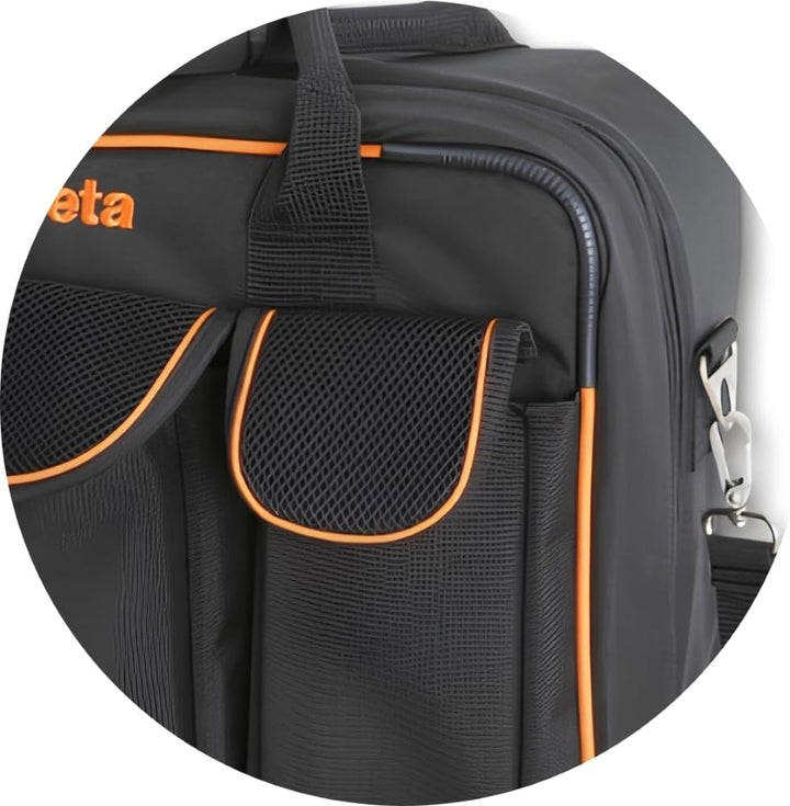 Beta BE 2107/C7 Werkzeugtasche aus High-Tech-Gewebe, Werkzeugkoffer (herausnehmbare Werkzeugpaneele