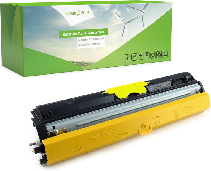 Green2Print Toner gelb 2700 Seiten ersetzt Epson C13S050554 passend für Epson AcuLaser C1600, CX16NF
