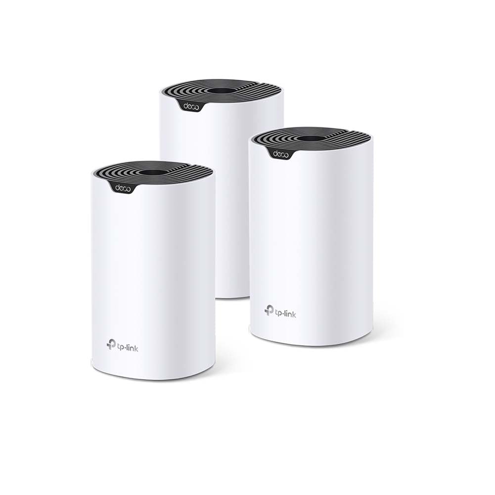 TP-Link WLAN-Mesh AC1200 Deco S4 (3er-Pack) für das ganze Haus, WLAN-Abdeckung 370 m², Ersatz für WL