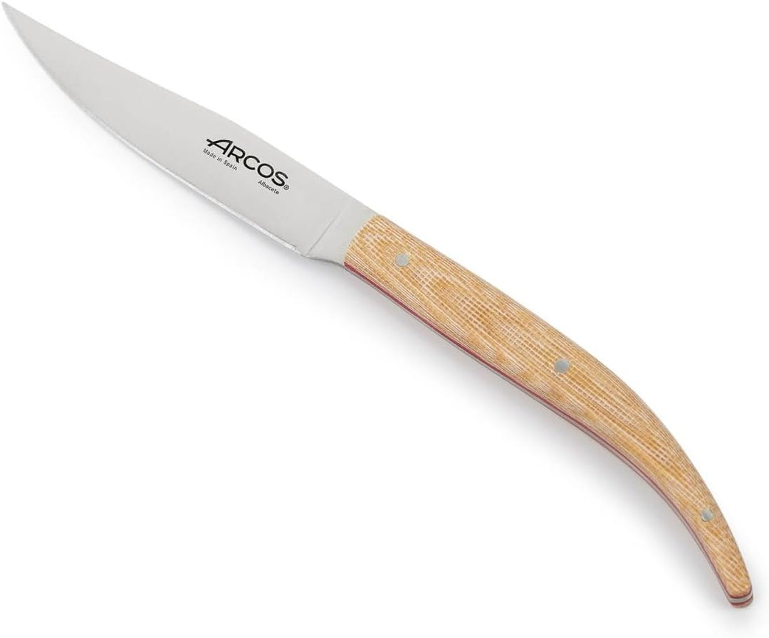 Arcos Table Messer - Steakmesser Tafelmesser - Klinge Nitrum Edelstahl 110 mm - HandGriff ABS Micart