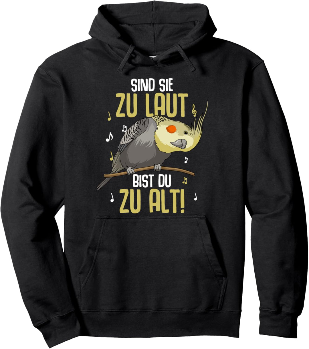 Nymphensittich Spruch Lustig Papagei Pullover Hoodie