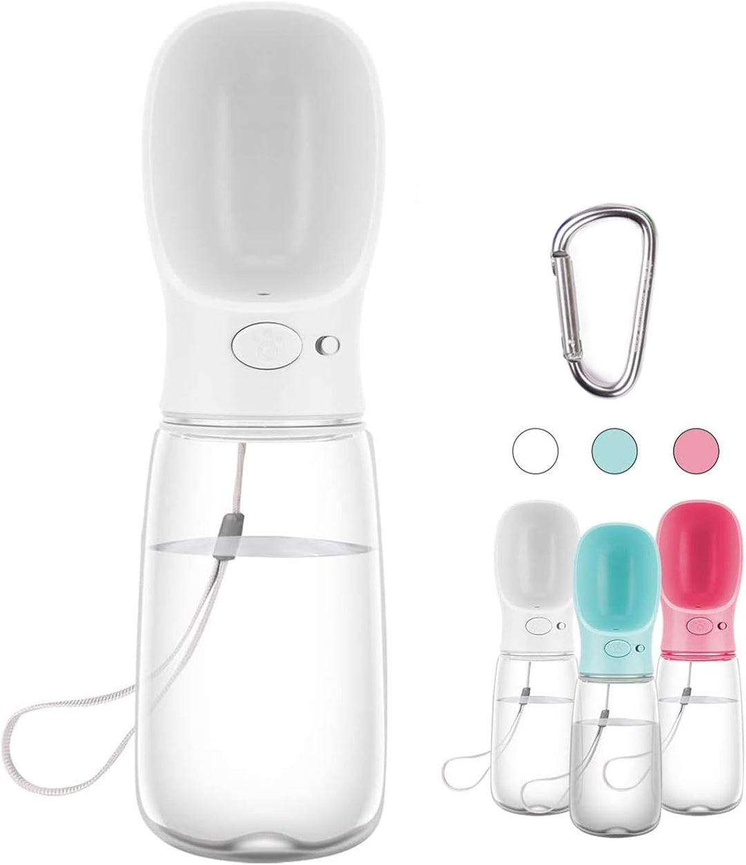 COTOP Hundetrinkflasche für Unterwegs, Tragbare Trinkflasche Hund 550ml, BPA-frei Wasserflasche Hund