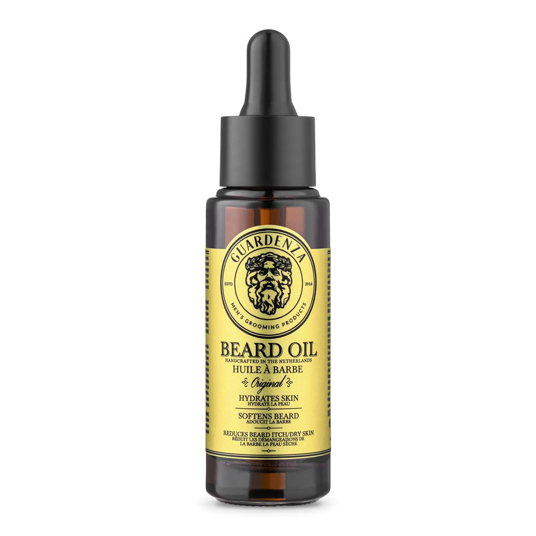 Guardenza Bart Öl – Original – alle Natural 30 ml spendet Feuchtigkeit Skin & erweicht Bart & reduzi