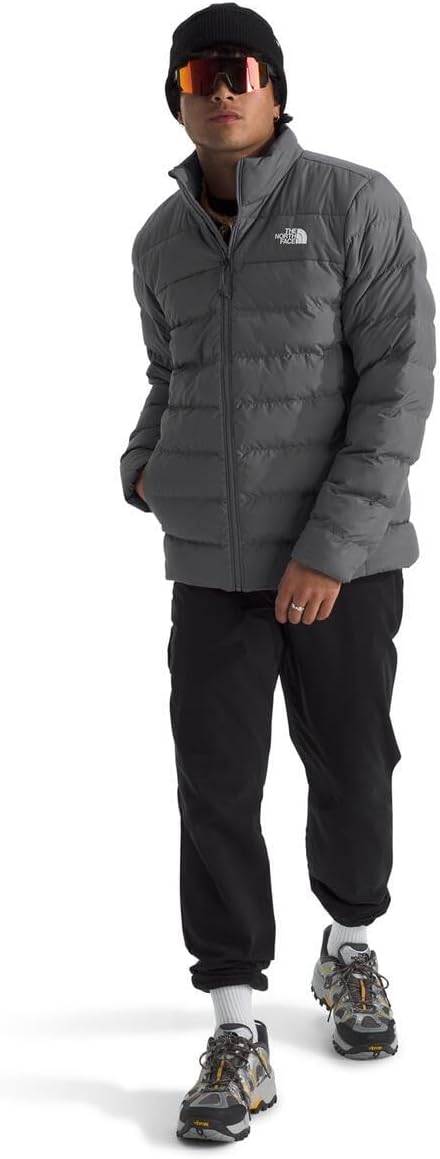 The North Face - Herren Aconcagua 3 Jacke - Warm, Wasserabweisend - TNF Black-NPF XXL Smoked Pearl,